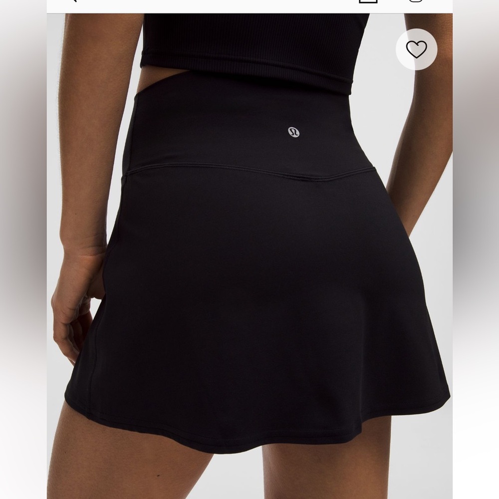lululemon align high rise Black Skirt